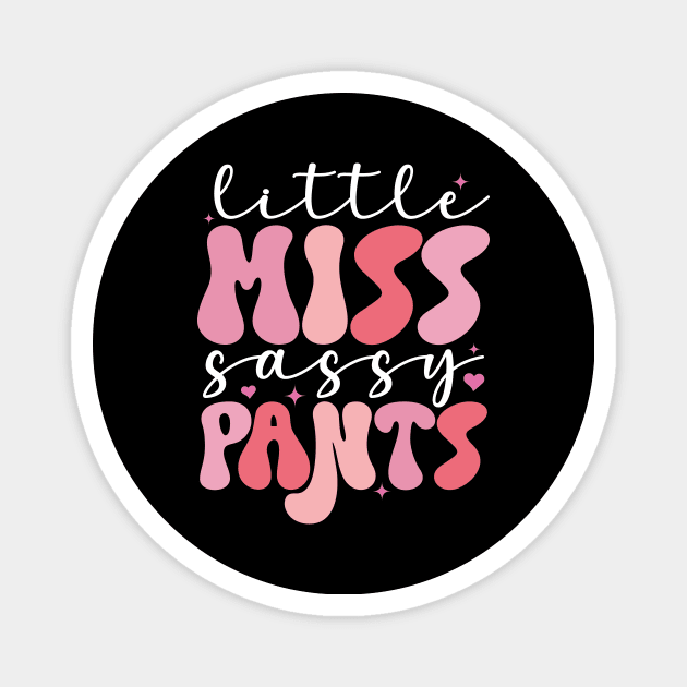 Little Miss Sassy Pants Magnet by TheDesignDepot